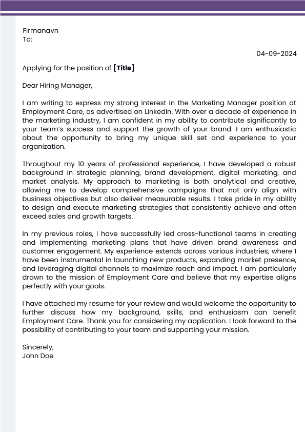 CV Template 9