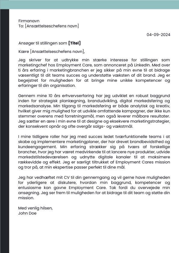 CV Template 8